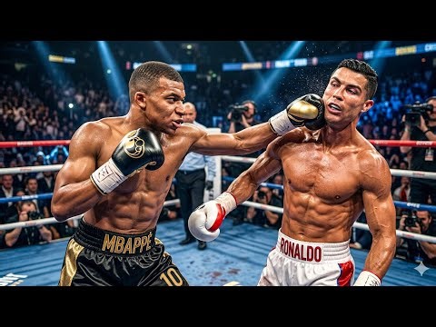 Ronaldo vs Mbappe Boxing Fight 🔥 | Epic Comeback & Knockout | AI Fight Movie