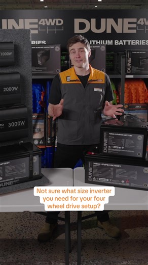 If you're not sure what size inverter you need for your 4WD, we've got a quick guide below that will hopefully help you make an informed decision⚡ Quick guide: 1000W → Laptops, TV's, Tool chargers, Drones, Gaming Systems and small kitchen appliances 2000W → Air fryers, small toasters, slow cookers, induction cooktops, hair dryers, pod coffee machines 3000W → Large Air fryers, large toasters, kettles, espresso machines, multiple appliances Remember: bigger inverters draw more power, so match it t
