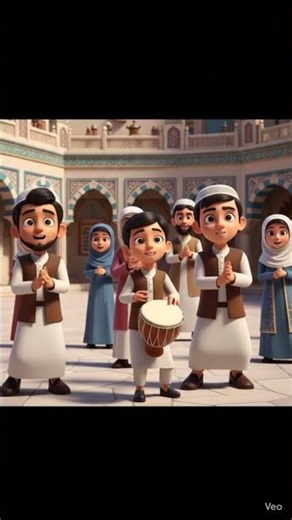 Islamic cartoon video 3D #shorts #cartoon #cute