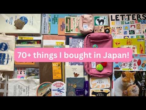 My Japan stationery haul ✏️ Traveler's Notebook, Hobonichi, & much much more!