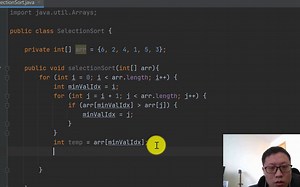 选择排序代码实现java版本