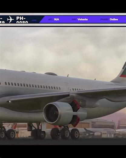 Inibuilds A340-300 built in environmental FX | Livestream Clip | MSFS 2024 #shorts #msfs2024