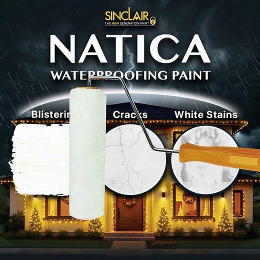 NATICA Waterproofing Paint: One Paint. Many Solutions.