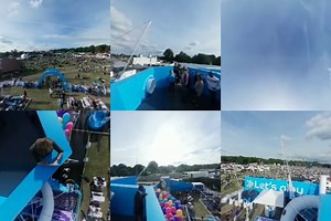 Our 360 video gives you a look from the Barclaycard Playground viewing platform. Barclaycard presents BST Hyde Park, you look beautiful from up here. 🎶☺️ http://barclaycard.co/2txAMAp | Barclaycard