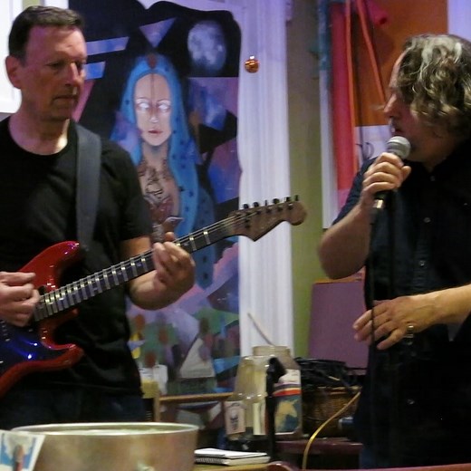 Run down in Danbury malaise Rundown All original poetry by Atom Rush Atom Rush on vocals Sean Sheridan on guitar Tony Borchetta on loop guitar Barry Seroff on flute Whit Campbell on flute Video by Vic Iorillo Molten Java Bethel CT 11/9/25 My Next show Nov 29th @sugarhollowtaproom with @theatomicpulse #poetrycommunity #poetry #coffeevibes #experimental #original #danbury #atomsforpeace #moltenjavabethelct #videoart #flute | Atom Rush | Facebook