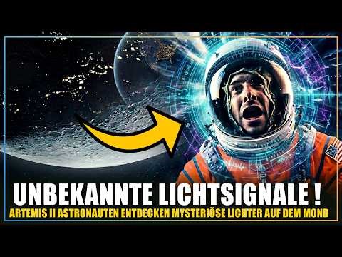 Keine Einschläge! Artemis II hat grade intelligente UFO Lichter auf dem Mond entdeckt ?!