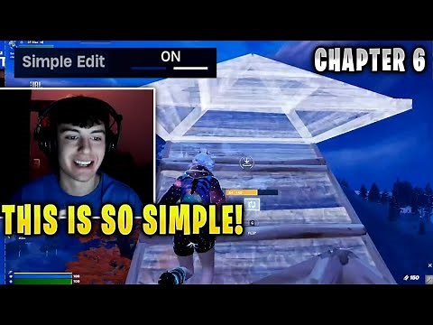 Clix's First Time trying *new* SIMPLE EDIT setting & playing Ranked in Fortnite Chapter 6