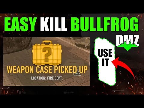 DMZ Bullfrog Boss - How to Kill EASY? (SOLO) Vondel Map