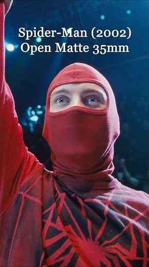 Spider-Man on 35mm Open Matte