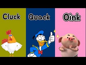 Animals names and sounds | Cocomomo animals sound for babies | Different animals and their sounds