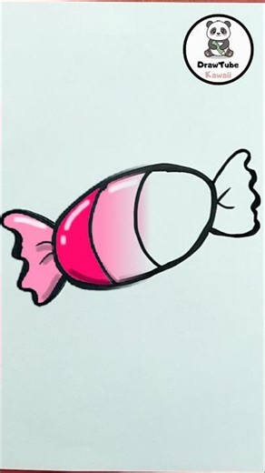 Cute Candy Drawing | Kawaii Art Shorts