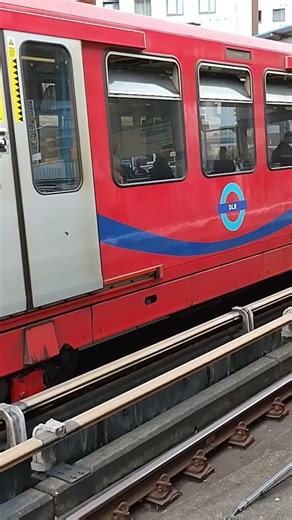 London DLR train at Greenwich