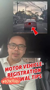 Motor Vehicle Registration Renewal Tips #fbreelsfypシ゚ #fbreelsvideo #reelschallenge #roadtraffic #fyp #roadsafety | Road Traffic