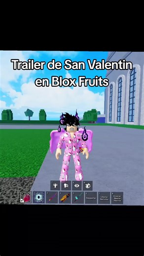 Trailer de San Valentín en Blox Fruits