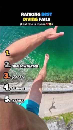 RANKING BEST DIVING FAILS