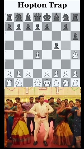 When You Trap Your Friend Like a Pro 😎♟️ (Hopton Trap) #chess #shorts #chessmeme #chesscom