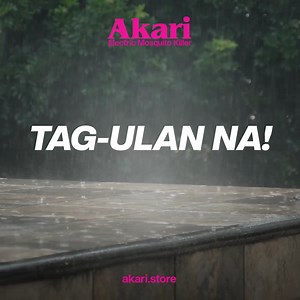 2.5K views · 68 reactions | Protect your family from deadly mosquito bites with the Akari Electric Mosquito Killer. It uses ultraviolet (UV) light technology that is proven to attract mosquitoes. Plus, it has a removable tray to easily remove or clean trapped insects. Be at ease this rainy season! https://www.akari.store/ #Akari #mosquitokiller #rainyday | Akari Lighting | Facebook