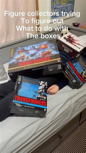 So much cardboard #transformers #actionfigures
