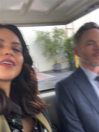 Alyssa Diaz and Shawn Ashmore The Rookie behind the scenes (Feb 2024)