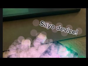 How to set up a sayo device! #howto