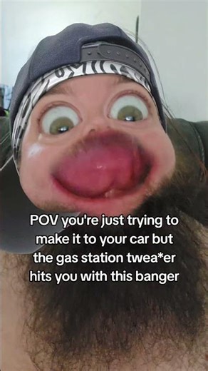 POV the gas station twea*er hits you with this banger! #tweaker #funnyshorts #contentcreator #comedy