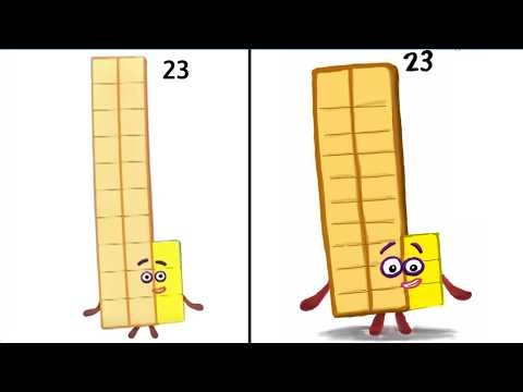 How to Draw Numberblocks - 23