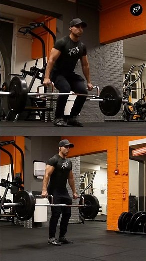 Hex Bar Deadlift Demonstration For Beginners - Gym Leg Exercise For Muscle Building (shorts)