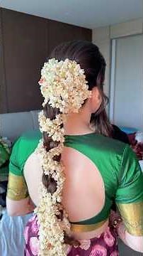 Beautiful Long Gajra Hairstyle | Perfect Bridal Braid Look Tutorial