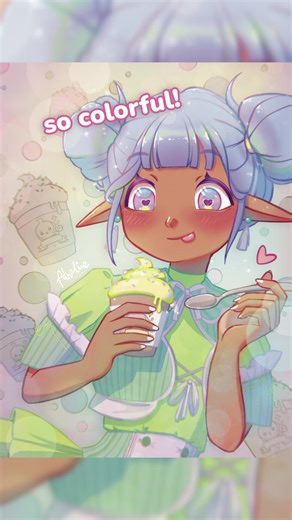 Procreate Color Picker Challenge Art