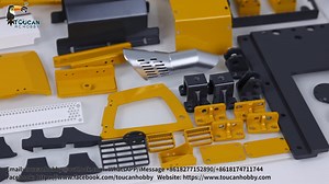 20K views · 167 reactions | Love DIY? Check out the LESU 1/14 Hydraulic Remote Control Loader 636! This model is made with over 95% metal parts to give you that authentic, heavy-duty feel. All the metal parts are crafted with precision sheet metal and CNC machining. The video shows the kit version—perfect for those who enjoy the hands-on assembly experience. #LESU #RCLoader #ScaleModel #DIYRC #RCModelKit #HydraulicLoader #OffroadRC | LESU RC USA | Facebook
