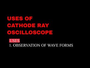 Cathode Ray Oscilloscope Explained | KCSE Physics Form 4 CRO Uses 2025