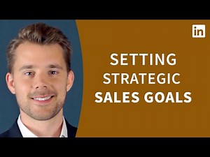 Sales Tutorial - Setting goals