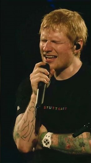 Ed Sheeran's Heartfelt 'Supermarket Flowers' Live in Stuttgart 2025