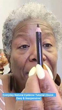 Everyday Natural Eyebrow Tutorial (Quick, Easy & Inexpensive)