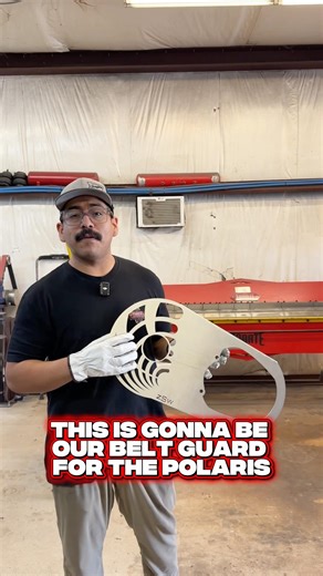 Bringing our signature Swoosh design to a belt guard for the Polaris Slingshot 🔥