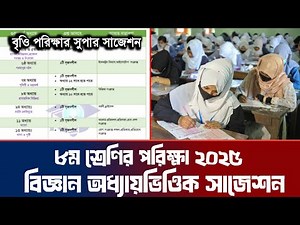 অষ্টম শ্রেণির বিজ্ঞান চূড়ান্ত সাজেশন |JSC Science Suggestion 2025| Class 8 Science Final Suggestion