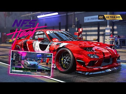 Mazda RX - 7 Spirit R 2002 - 4K ultra HD - 😱🔥 The MOST AGGRESSIVE BUILD - Need For Speed Heat