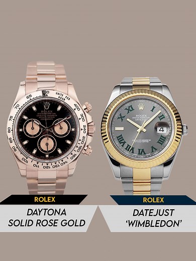 Buy and Sell Rolex Datejust and Daytona Watches