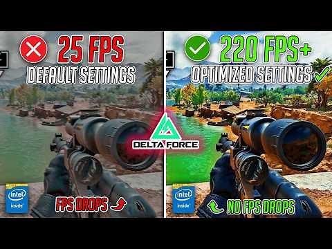 Delta Force - Best Settings to Fix Lags and Stutter on ANY PC! | Max FPS Guide ✅