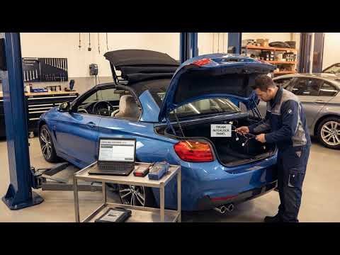 BMW convertible top not working. check this