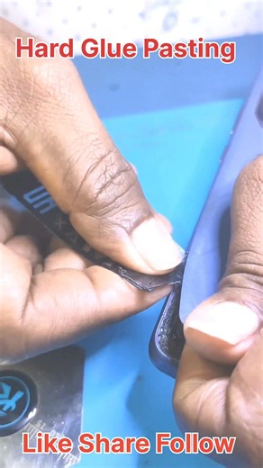 How to Paste Mobile Back Panel Safely with Hard Glue! 🛠️📱 #mobilerepairing #techrepair