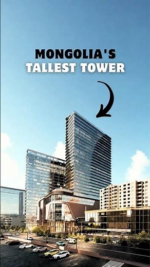 Why Mongolia’s Tallest Building Is 25% Parking 😱