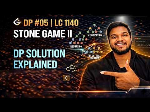 DP #05 - Stone Game - II | leetcode - 1140