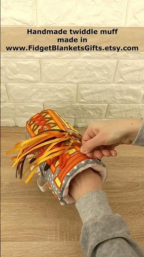 Introducing Our Handmade Twiddle Muff: The Perfect Fidget Blanket for Dementia & Alzheimer’s Care