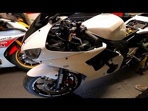 Yamaha R6 Ep.6 Brand New Fairing install | 2004 Yamaha YZF R6 Full Fairing Kit #yamaha #motorcycle