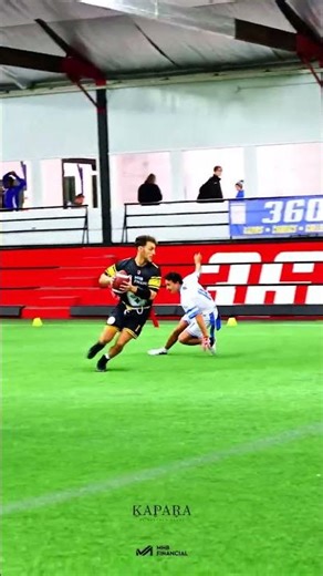 "Kapara" Bathurst & Steelers Mikey Spivak found Kfir Gal in the end zone for highlight catches 🎯💨