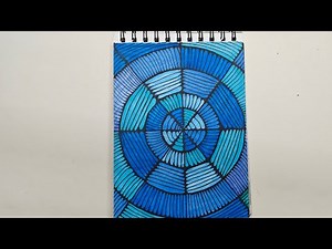 Easy Abstract Art for beginners | How to draw #abstractart #doodle #art #easydrawing #easy #artist