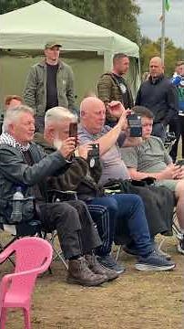 Singer Damien Dempsey performs at Garvaghy Road