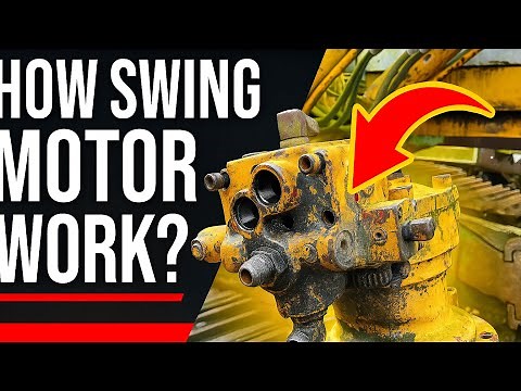How The Excavator Swing Motor Works