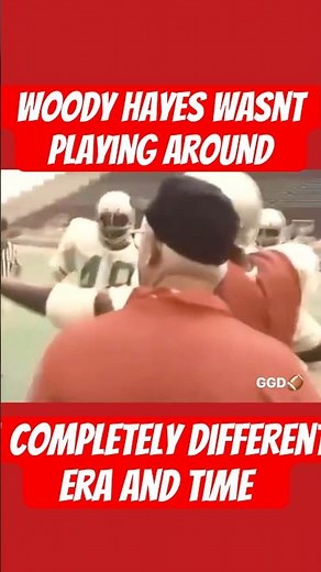 Woody Hayes’ Intense Coaching Style | A Look Back at Football in the 70s
